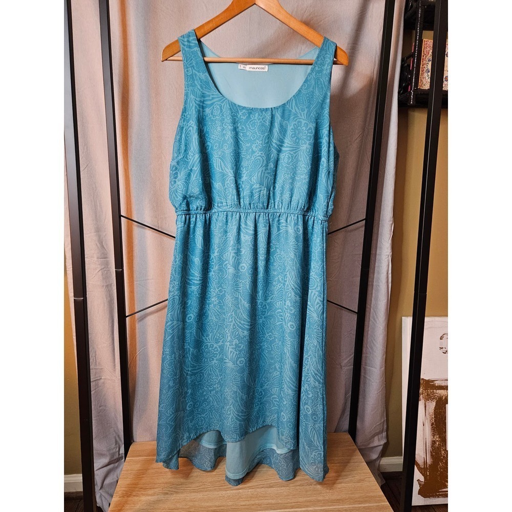 Maurices Sleeveless Sun Dress Size 1X - Picture 1 of 6
